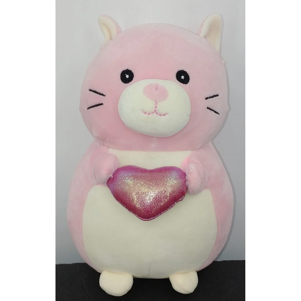 Lot Of 3 Squishmallow Hug Mees Prince Pug Cam Cat Ursula Unicorn 9
